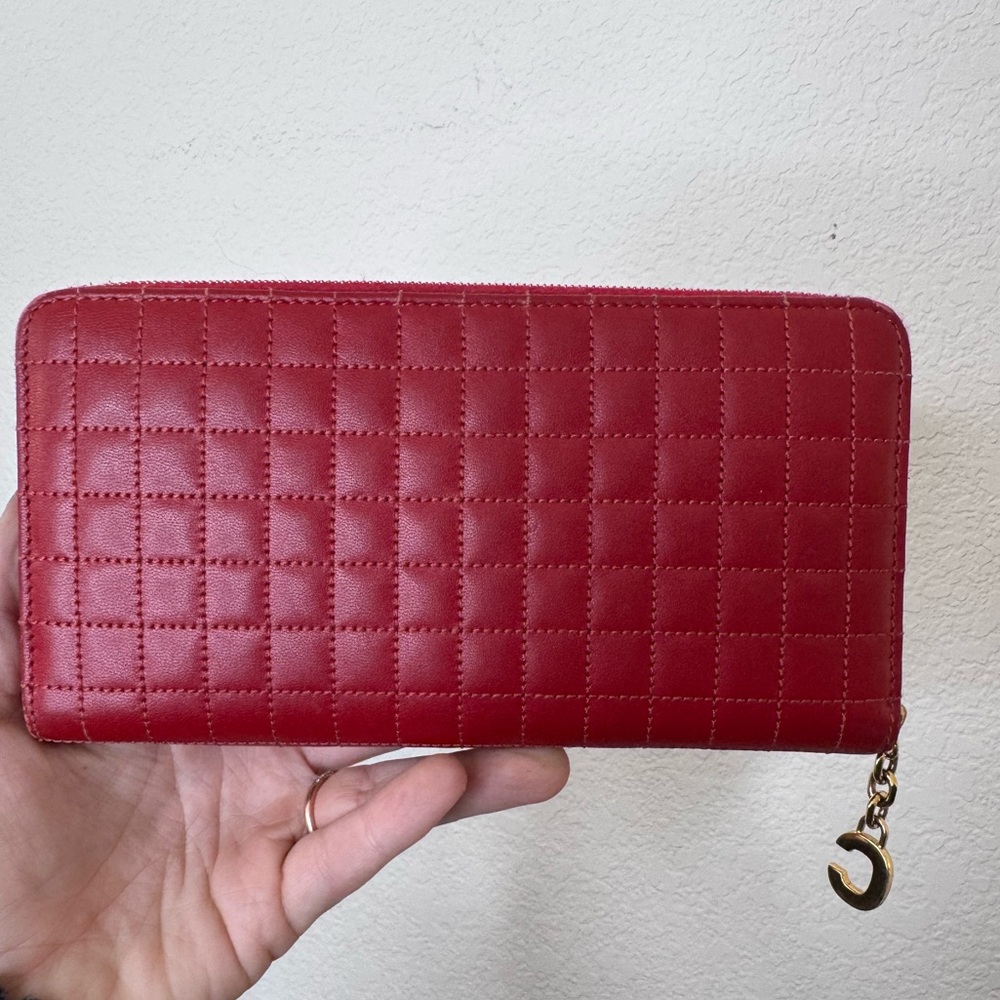 NEW CELINE LEATHER WALLET - Picture 2 of 6